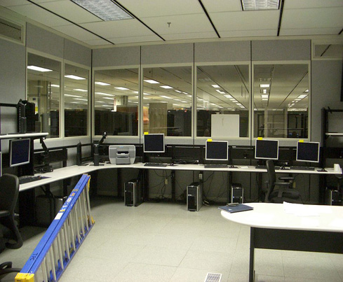 Privacy Glass Partitions for Secure Environments - Computer Lab