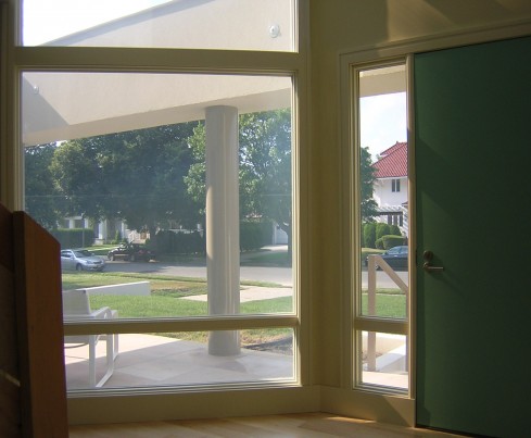 Switchable Privacy Glass Front Entrance 